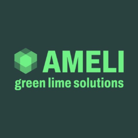 AMELI green lime solutions Logo (EUIPO, 03.10.2024)