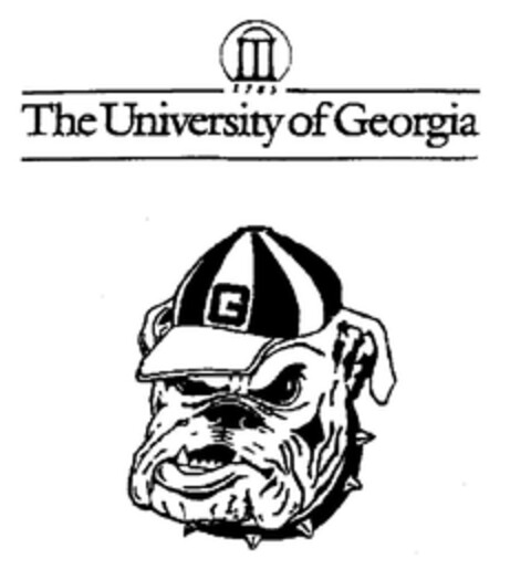 THE UNIVERSITY OF GEORGIA Logo (EUIPO, 04/01/1996)