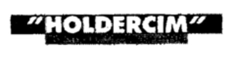 "HOLDERCIM" Logo (EUIPO, 04.12.1997)