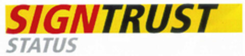 SIGNTRUST STATUS Logo (EUIPO, 03/08/2001)