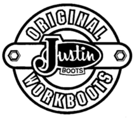 Justin BOOTS ORIGINAL WORKBOOTS Logo (EUIPO, 12/18/2001)