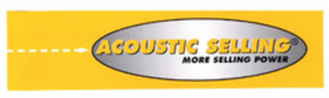 ACOUSTIC SELLING Logo (EUIPO, 29.04.2002)