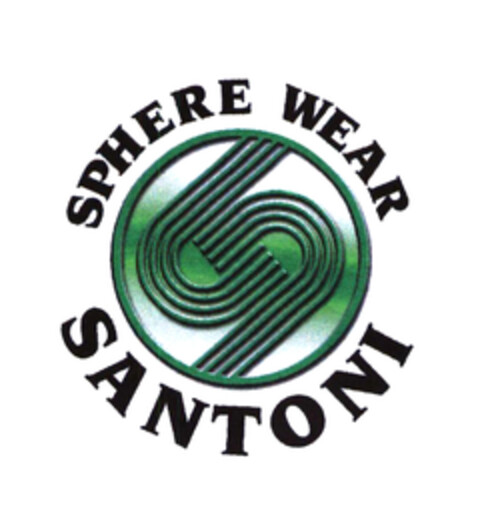 SPHERE WEAR SANTONI Logo (EUIPO, 01/22/2003)