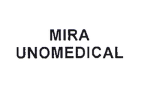 MIRA UNOMEDICAL Logo (EUIPO, 29.07.2003)