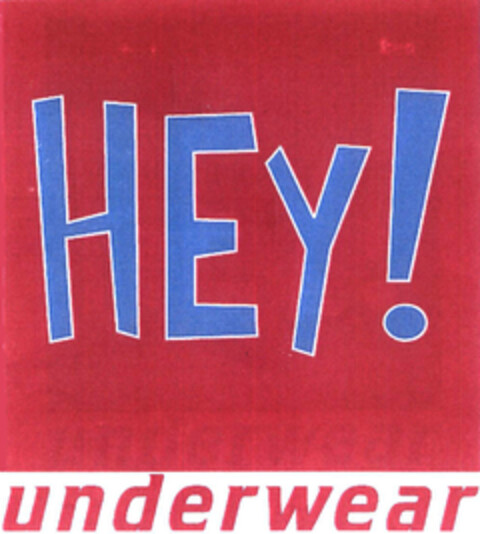 HEY! underwear Logo (EUIPO, 14.07.2004)