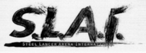 S.L.A.I. STEEL LANCER ARENA INTERNATIONAL Logo (EUIPO, 30.09.2004)