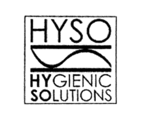 HYSO HYGIENIC SOLUTIONS Logo (EUIPO, 12/18/2006)