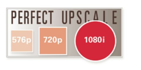 PERFECT UPSCALE 576p 720p 1080i Logo (EUIPO, 28.11.2007)