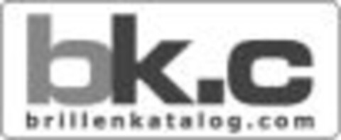 bk.c brillenkatolog.com Logo (EUIPO, 04.01.2009)
