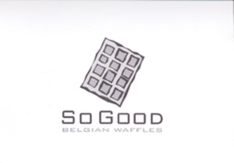 SO GOOD BELGIAN WAFFLES Logo (EUIPO, 09/09/2009)