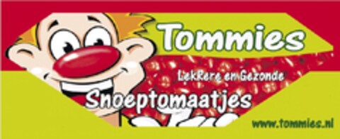 TOMMIES LEKKERE EN GEZONDE SNOEPTOMAATJES; WWW.TOMMIES.NL Logo (EUIPO, 02.12.2009)