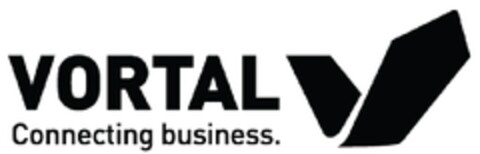 Vortal V Connecting Business Logo (EUIPO, 05/04/2010)