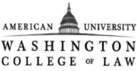 AMERICAN UNIVERSITY WASHINGTON COLLEGE OF LAW Logo (EUIPO, 07.07.2010)