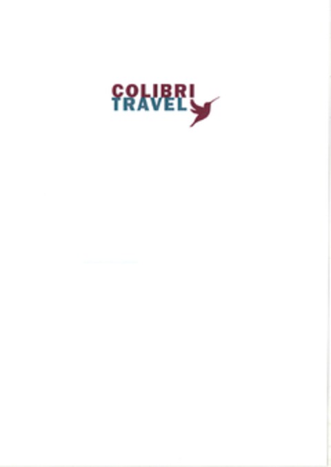 COLIBRI TRAVEL Logo (EUIPO, 29.07.2010)