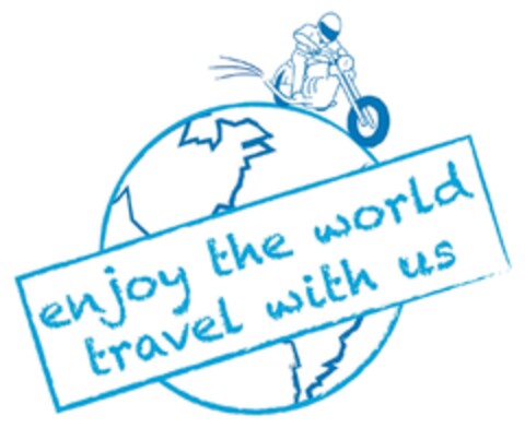 ENJOY THE WORLD TRAVEL WITH US Logo (EUIPO, 26.12.2011)