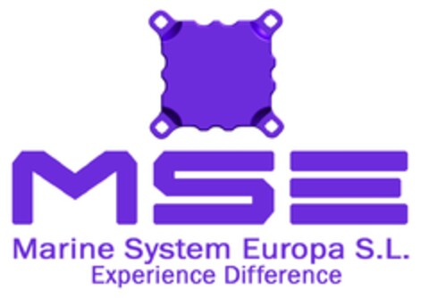 MSE MARINE SYSTEM EUROPA SL EXPERIENCE DIFFERENCE Logo (EUIPO, 06/07/2012)