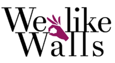 WE LIKE WALLS Logo (EUIPO, 15.01.2013)
