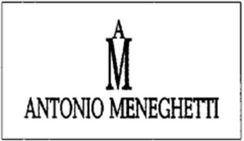 A M ANTONIO MENEGHETTI Logo (EUIPO, 29.11.2013)