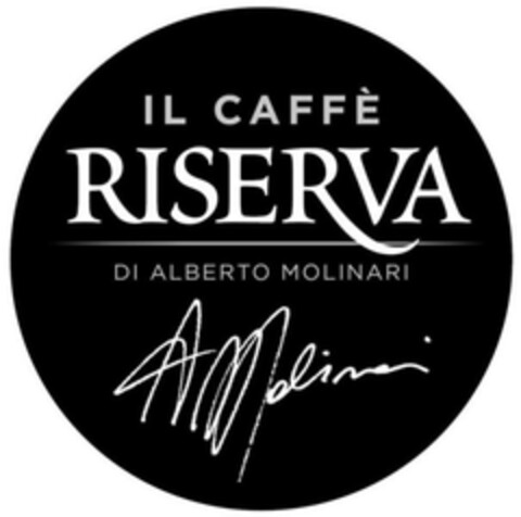 IL CAFFÈ RISERVA DI ALBERTO MOLINARI Logo (EUIPO, 12/04/2013)