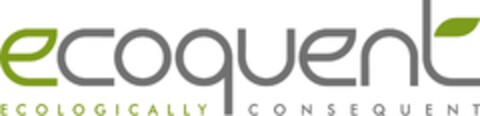 ecoquent ECOLOGICALLY CONSEQUENT Logo (EUIPO, 02.04.2014)