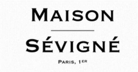 MAISON SÉVIGNÉ PARIS, 1ER Logo (EUIPO, 07.05.2014)