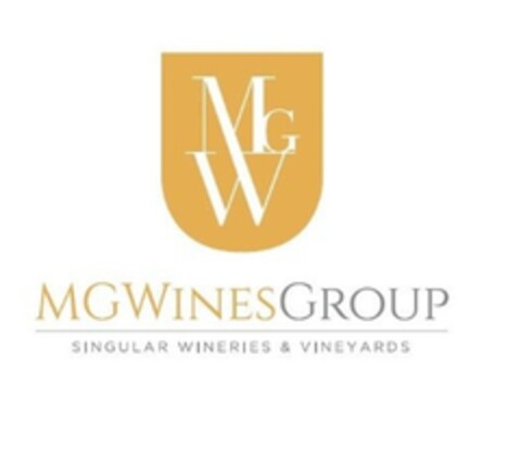 MGW MG WINES GROUP SINGULAR WINERIES & VINEYARDS Logo (EUIPO, 23.10.2015)