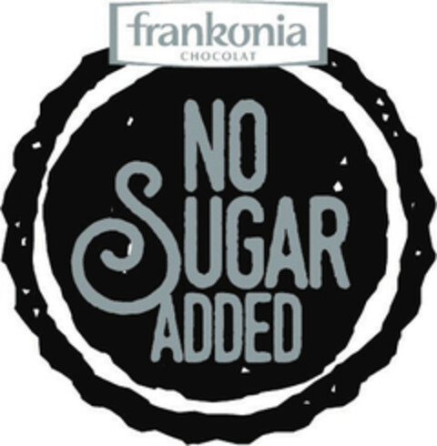frankonia CHOCOLAT NO SUGAR ADDED Logo (EUIPO, 11.01.2018)