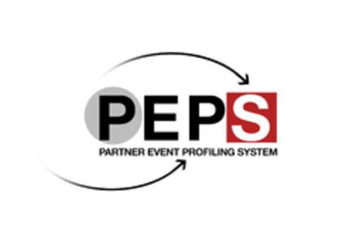 PEPS PARTNER EVENT PROFILING SYSTEM Logo (EUIPO, 11/21/2018)