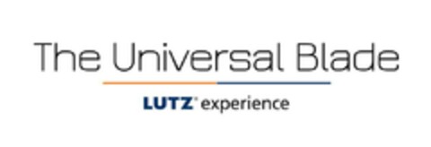 The Universal Blade LUTZ experience Logo (EUIPO, 22.05.2019)