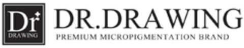 DR. DRAWING PREMIUM MICROPIGMENTATION BRAND Logo (EUIPO, 09.07.2019)