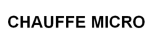 CHAUFFE MICRO Logo (EUIPO, 17.06.2020)