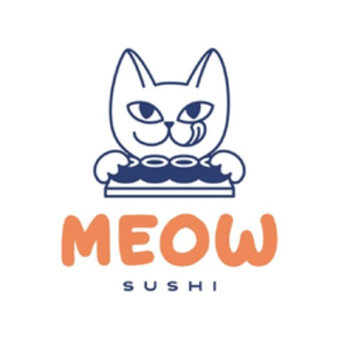 MEOW SUSHI Logo (EUIPO, 17.11.2023)