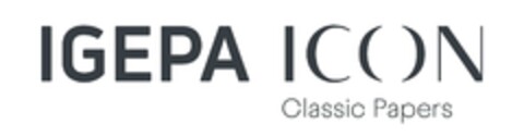 IGEPA ICON Classic Papers Logo (EUIPO, 20.06.2024)