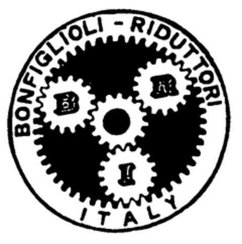 BRI BONFIGLIOLI - RIDUTTORI ITALY Logo (EUIPO, 03.11.1998)