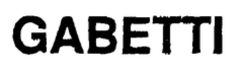 GABETTI Logo (EUIPO, 17.05.1999)