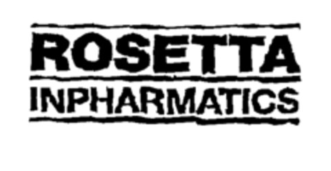 ROSETTA INPHARMATICS Logo (EUIPO, 19.06.2000)