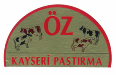 ÖZ KAYSERI PASTIRMA Logo (EUIPO, 20.12.2000)