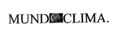 MUNDOCLIMA. Logo (EUIPO, 27.12.2001)