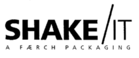 SHAKE/IT A FÆRCH PACKAGING Logo (EUIPO, 07/09/2002)