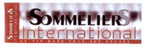 SOMMELIERS International LE VIN DANS TOUS SES ECLATS... Logo (EUIPO, 11.11.2002)
