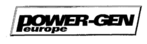 POWER-GEN europe Logo (EUIPO, 20.05.2003)