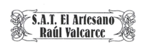 S.A.T. El Artesano Raúl Valcarce Logo (EUIPO, 06/27/2003)