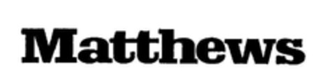 Matthews Logo (EUIPO, 06/24/2004)