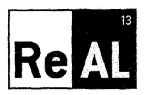 ReAL 13 Logo (EUIPO, 14.12.2004)