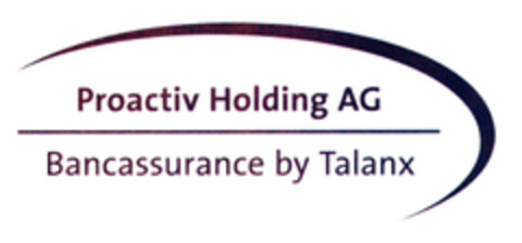 Proactiv Holding AG-Bancassurance by Talanx Logo (EUIPO, 08.07.2008)
