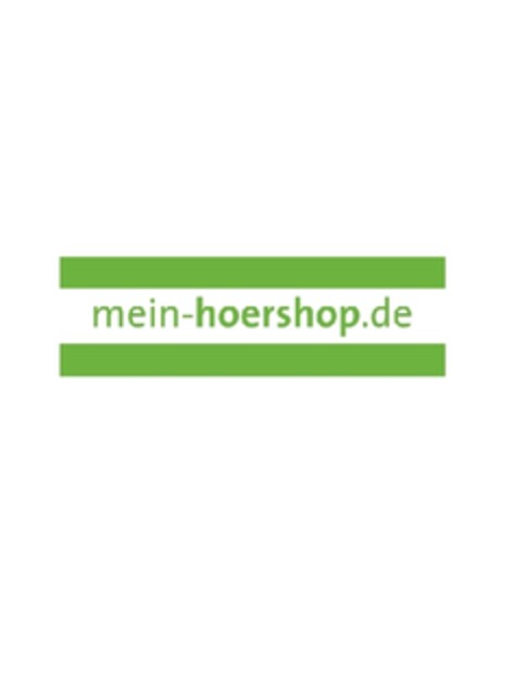 mein-hoershop.de Logo (EUIPO, 05.08.2009)