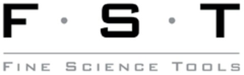 FST Fine Science Tools Logo (EUIPO, 08/19/2009)