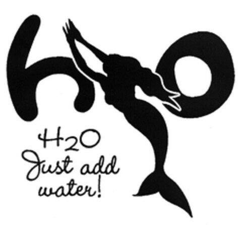 H2O Just add water! Logo (EUIPO, 02.09.2009)