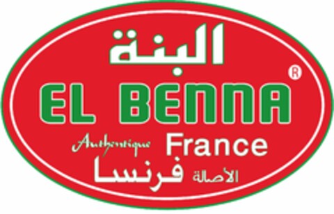 EL BENNA Authentique France Logo (EUIPO, 12.01.2012)