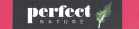 PERFECT NATURE Logo (EUIPO, 25.04.2012)